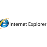 Ilustrasi logo internet explorer