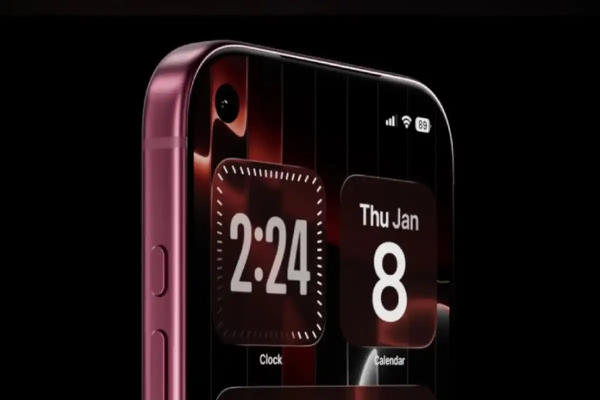 Render kamera depan iPhone 18 Pro